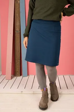 La Gitana La Gitana Damen Rock Sweatstoff A-Linie „Aurian“ nachhaltig & fair – Produktbild 1 von 1