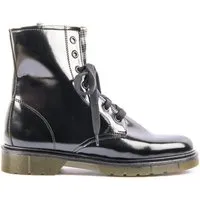 Risorse Future Risorse Future Damen vegan Stiefelette Mr. Vegan, Schwarz, – Produktbild 2 von 3