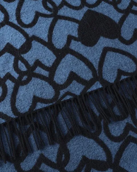 Rotholz Rotholz Affection Schal Merinowolle, Blue, – Produktbild 4 von 4
