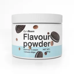 GymBeam Food GymBeam Flavour Powder 250 g Cookies & Cream mit Schokosplittern – Produktbild 1 von 1
