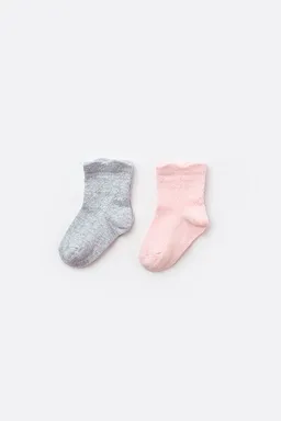 Biorganic Biorganic Basic Socken gemustert 2er Pack – Produktbild 1 von 1