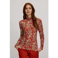 Tranquillo Feminines EcoVero™-Shirt - flower fields / M – Produktbild 1 von 2