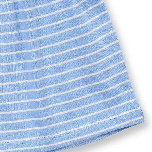 Sense Organics Sense Organics Baby Tunika blau-weiß geringelt, Modell AURORA, Blue, – Produktbild 3 von 3