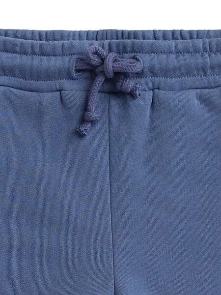 KnowledgeCotton Apparel KnowledgeCotton Apparel Kids Sweatshorts aus Bio-Baumwolle, Blau (badge - moonlight blue), – Produktbild 3 von 4