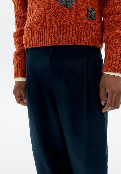 thinking mu thinking mu Hose Sigurd aus Lyocell, Navy (blau), – Produktbild 4 von 4