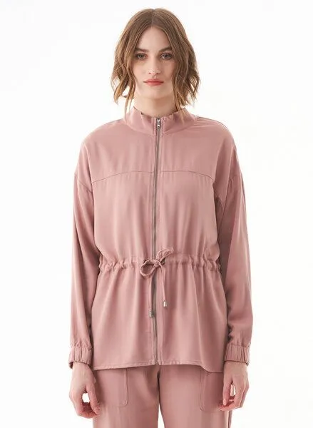 ORGANICATION ORGANICATION Jacke aus LENZING ECOVERO, Rosa(misty rose), – Produktbild 1 von 4