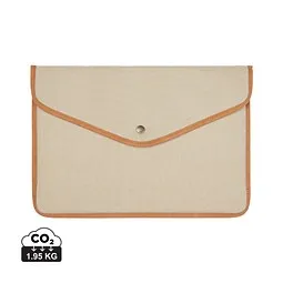 Vinga Vinga Bosler 16 Zoll Laptop-Tasche aus recyceltem Canvas, Beige, – Produktbild 1 von 1