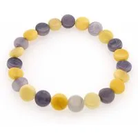 Mekhada Mekhada Tagua Armband DULCES, Gelb, – Produktbild 1 von 1