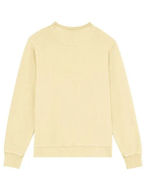 YTWOO YTWOO Essential Comfort: Unisex Terry Sweatshirt mit Rundhalsausschnitt, Gelb, – Produktbild 3 von 4