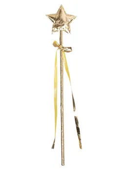 Boland Feen-Kostüm Goldener Feenstab, Zauberstab für Märchenfeen – Produktbild 1 von 1