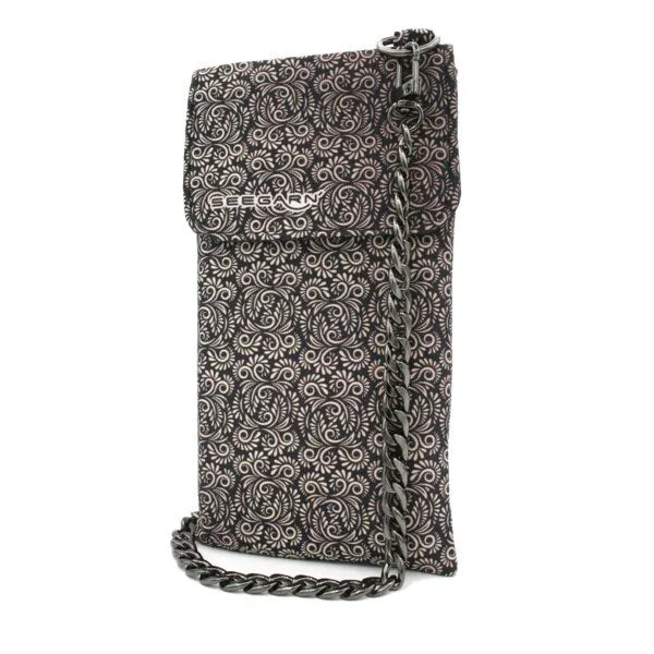 Seegarn Seegarn Handytasche / Umhängetasche (MB26), K2 - kette schwarz, – Produktbild 1 von 3