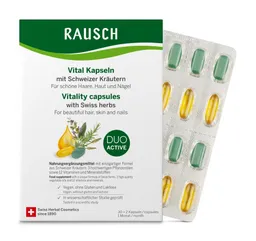 Rausch (Deutschland Rausch (Deutschland RAUSCH Vital Kapseln mit Schweizer Kräutern 30X2 St Kapseln – Produktbild 1 von 1