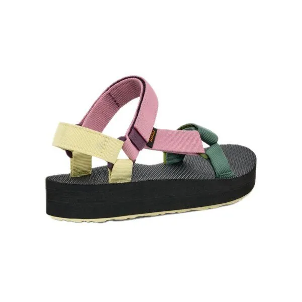 Teva TEVA Vegan Sandale Plateau Damen - Midform Universal, Root multi (rosa), – Produktbild 4 von 4