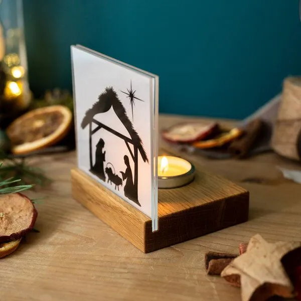 klotzaufklotz klotzaufklotz Weihnachtskrippe Mini Bethlehem – Produktbild 8 von 8