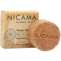 NICAMA NICAMA Festes Shampoo Sanddorn-Orange - Repair & Care (COSMOS Organic) – Produktbild 1 von 1