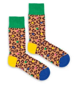 DillySocks DillySocks Socken Leo Spots aus Biobaumwoll-Mix – Produktbild 1 von 1