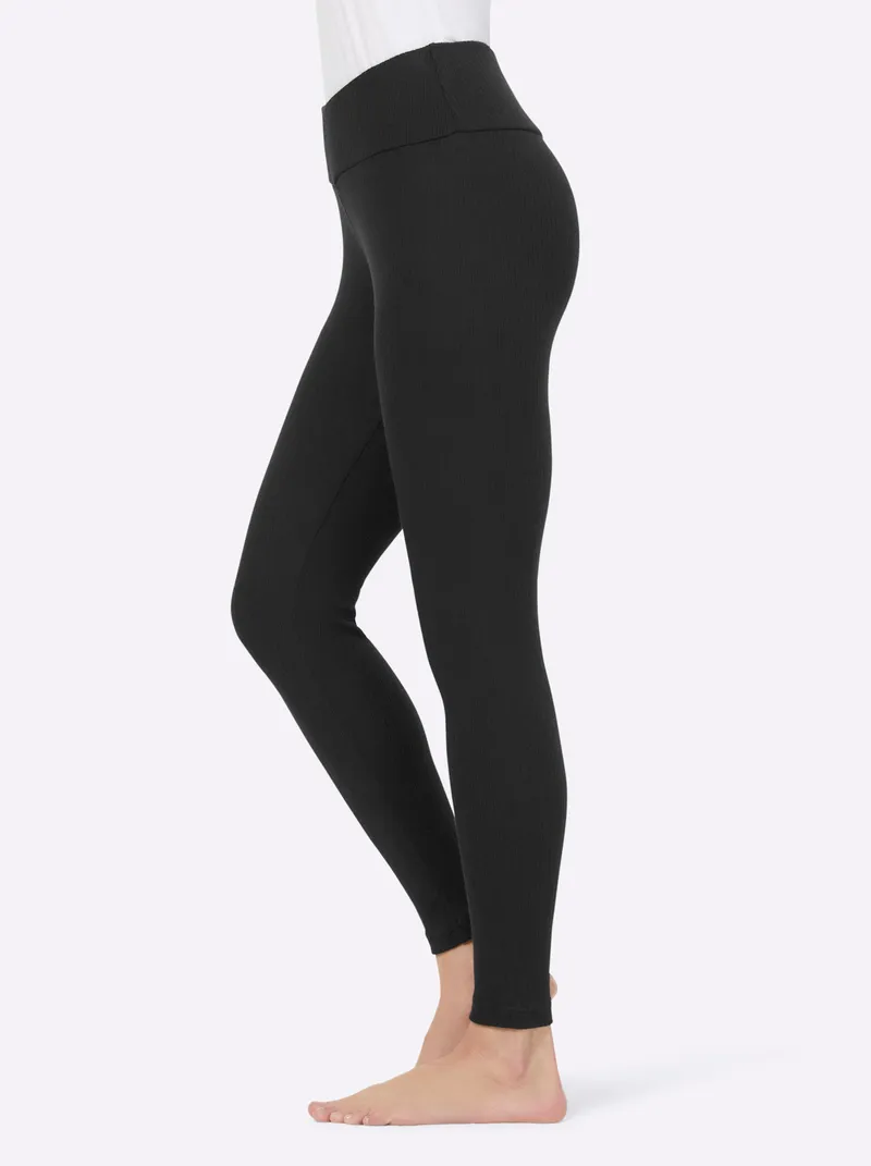 wäschepur Leggings, Schwarz, – Produktbild 2 von 3