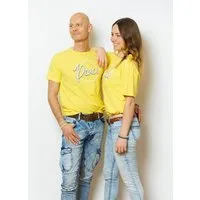 SPARKLES OF LIGHT SPARKLES OF LIGHT Yoga Shirt | PEACE WITH YOU & ME, Gelb, – Produktbild 1 von 1