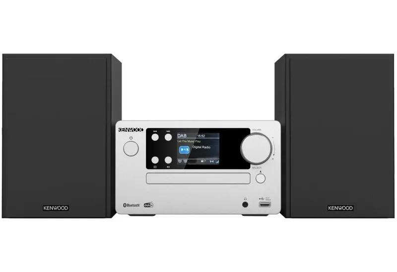 Kenwood Kenwood M-725DAB-S frosted aluminium Stereoanlage – Produktbild 1 von 1