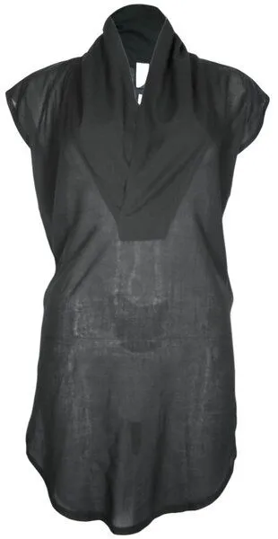 FORMAT FORMAT TOAT Bluse, Schwarz, – Produktbild 3 von 3