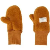 Pickapooh Pickapooh Kinder Fäustlinge Bio-Schurwolle Fleece caramel Gr.3 (bis 4 Jahre) – Produktbild 1 von 1
