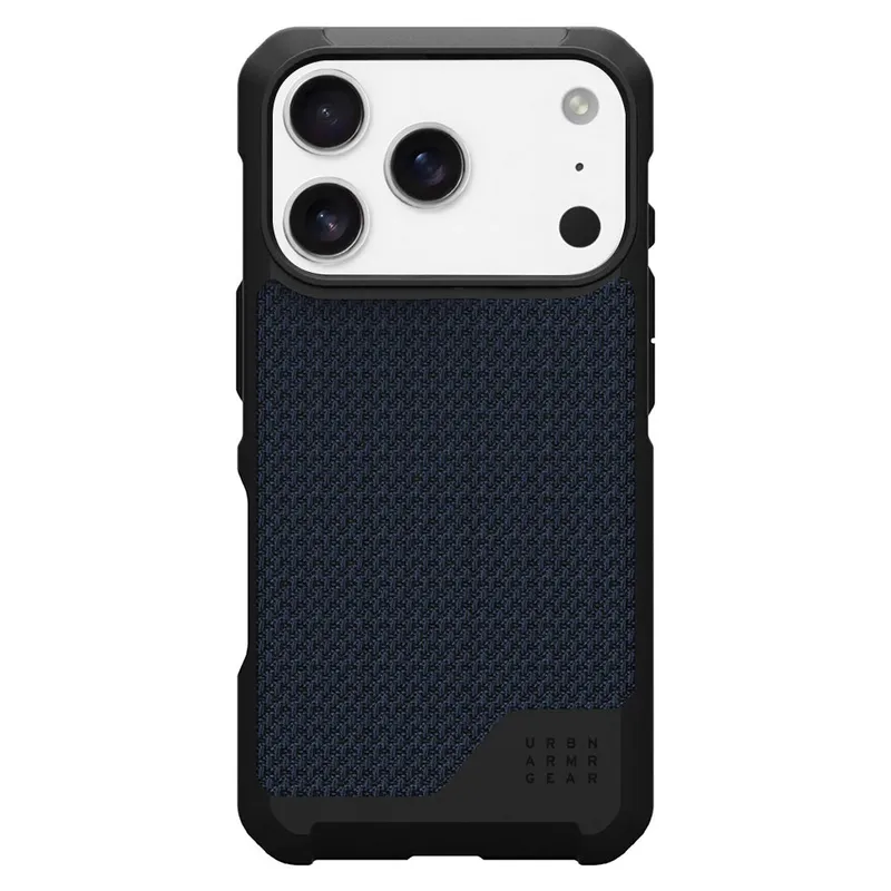 Urban Armor Gear MagSafe Hülle für Apple iPhone 17 Pro Max, Urban Armor Gear, Metropolis LT Kevlar, Marineblau – Produktbild 1 von 1