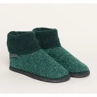 Gottstein Gottstein Hüttenschuhe Wool Venture High, Grün, – Produktbild 1 von 1