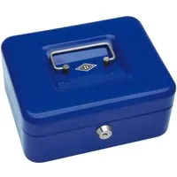 Wedo Geldkassette Gr.2 blau 20,0x16,0x9,0cm – Produktbild 1 von 1