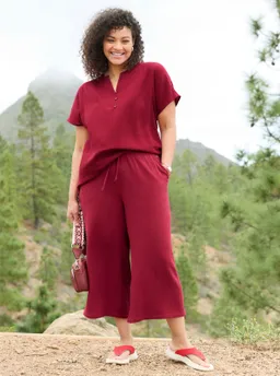 sheego 3/4-Hose kirsche – Produktbild 1 von 1
