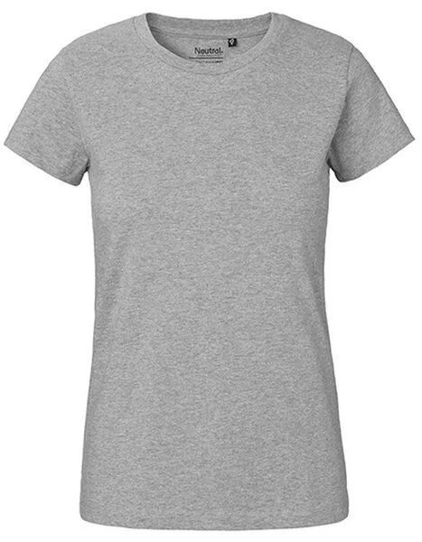 Neutral Neutral® Damen Classic T-Shirt von Neutral Bio Baumwolle, Sports grey, – Produktbild 1 von 4