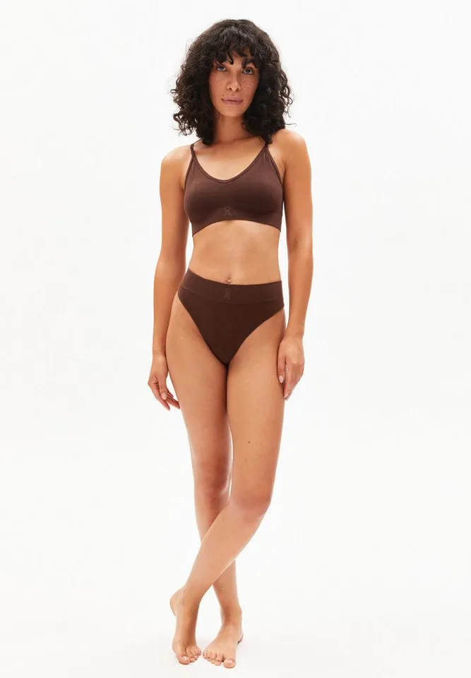 ARMEDANGELS ARMEDANGELS Bügelloser BH BRALAA SEAMAALA Bralette aus TENCEL™ Lyocell Mix (Fitted), Schwarz, – Produktbild 2 von 5