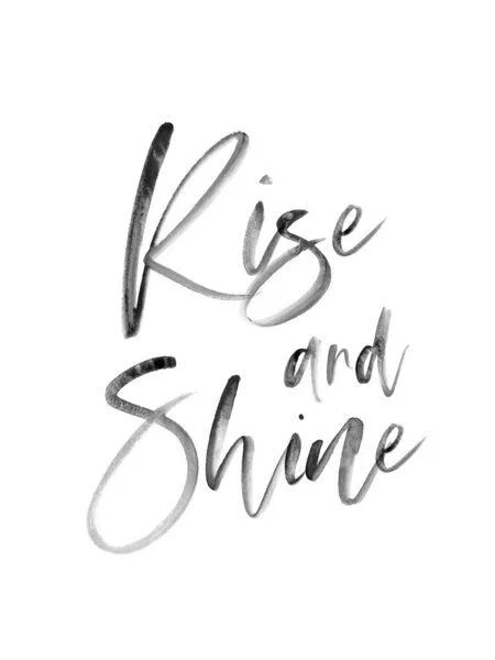 Photocircle Photocircle Poster / Leinwandbild - Rise and Shine No3 – Produktbild 1 von 4