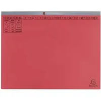 Exacompta 25 Exacompta Hängehefter "Exaflex Premium", mit 1 Abheftvor. für Rechtsheftung, rot – Produktbild 1 von 1