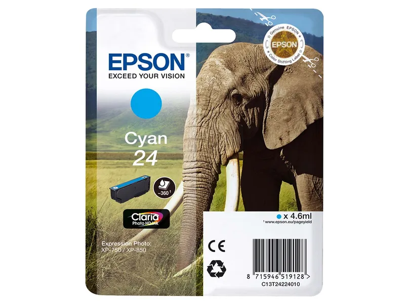 Epson Epson Tintenpatrone T2422 cyan – Produktbild 2 von 2