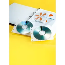 Durable DURABLE CD/DVD-Hüllen mit Flies, 10 Stk. – Produktbild 1 von 1