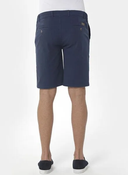ORGANICATION ORGANICATION Chino-Shorts aus Bio-Baumwolle, Blau(navy), – Produktbild 4 von 4
