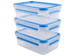 EMSA EMSA 3er-Pack Frischhaltedosen 'Clip und Close' 1,00 l – Produktbild 1 von 1