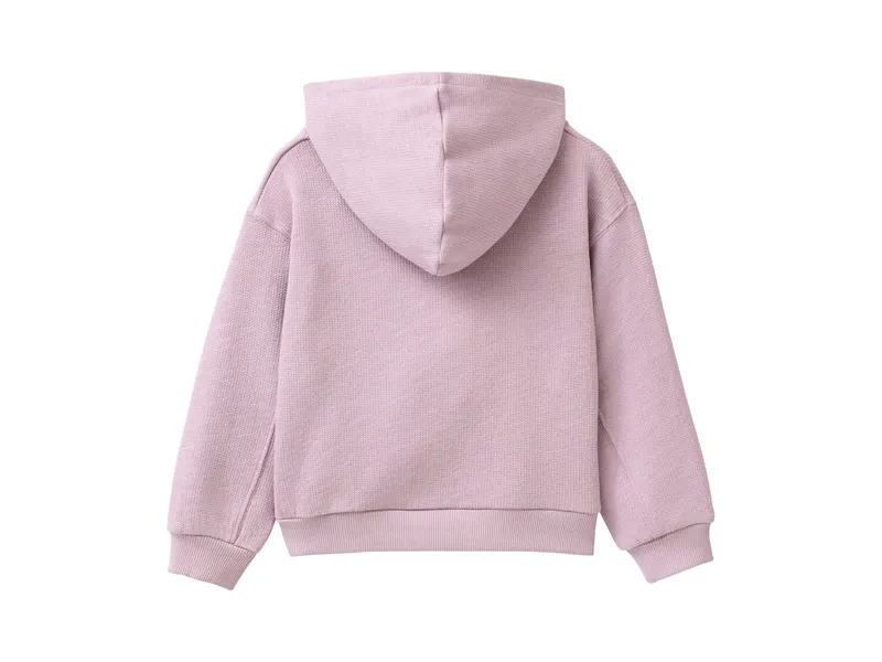 People Wear Organic People Wear Organic Sweat-Hoodie Bio-Baumwolle (kbA) grauviolett 110/116, Lila, grau, – Produktbild 2 von 2