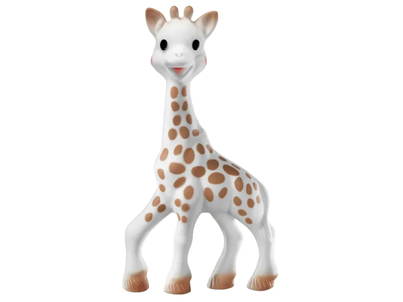 Sophie la Girafe Sophie la Girafe Giraffe Greifling aus Naturkautschuk Maße 18 x 9,5 cm, Natur, braun, – Produktbild 1 von 2