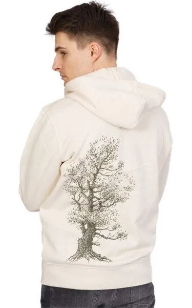 Life-Tree Life-Tree Organic Fairwear Zipper Unisex Pine Tree, Natur, – Produktbild 1 von 4