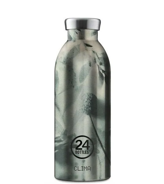24bottles 24bottles 0,5l Thermosflasche, Blur (silber), – Produktbild 1 von 3