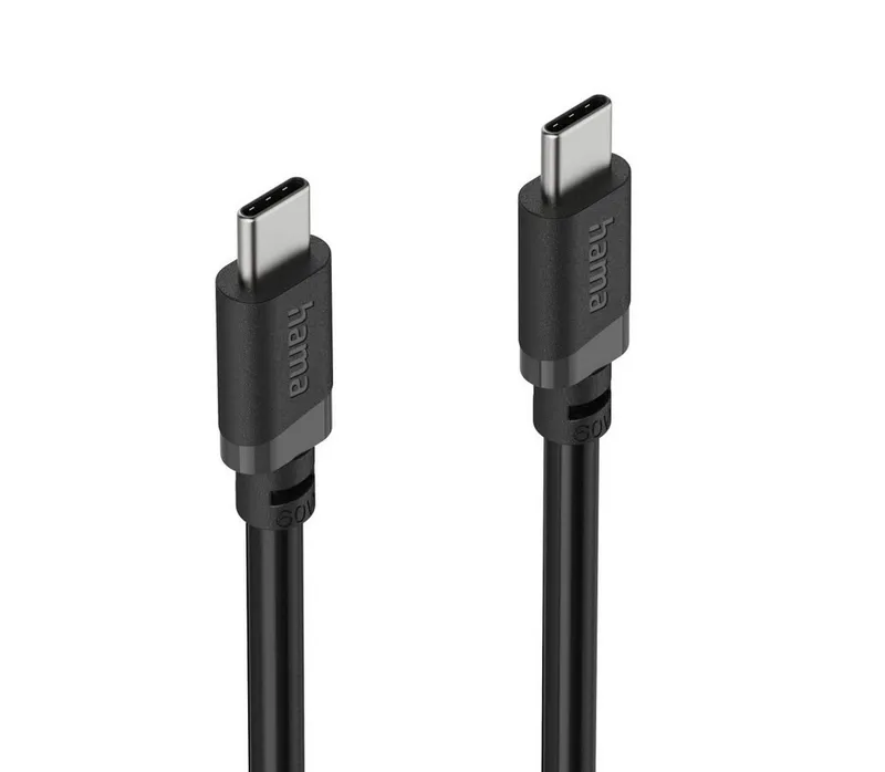 Hama Hama Ladekabel, USB-C - USB-C, 60 W, 2 m, Schwarz (00201808) – Produktbild 5 von 7