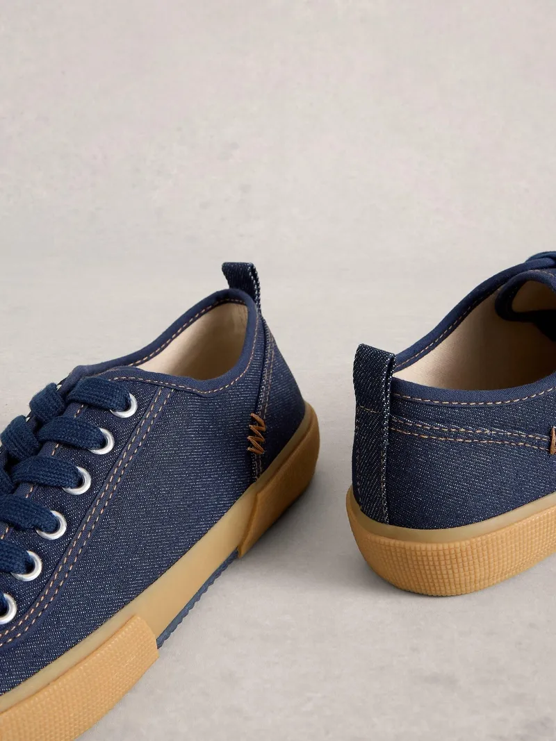 White Stuff Stoffsneaker Pippa - 40, Dunkeldenim, – Produktbild 3 von 4