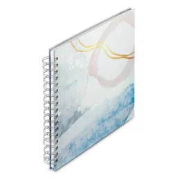 Hama Hama Spiral-Album "Watercolor", 28x24 cm, 50 weiße Seiten, Blau – Produktbild 1 von 1