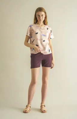 CUS CUS Weinrote Shorts - JULIA oc-light – Produktbild 1 von 1