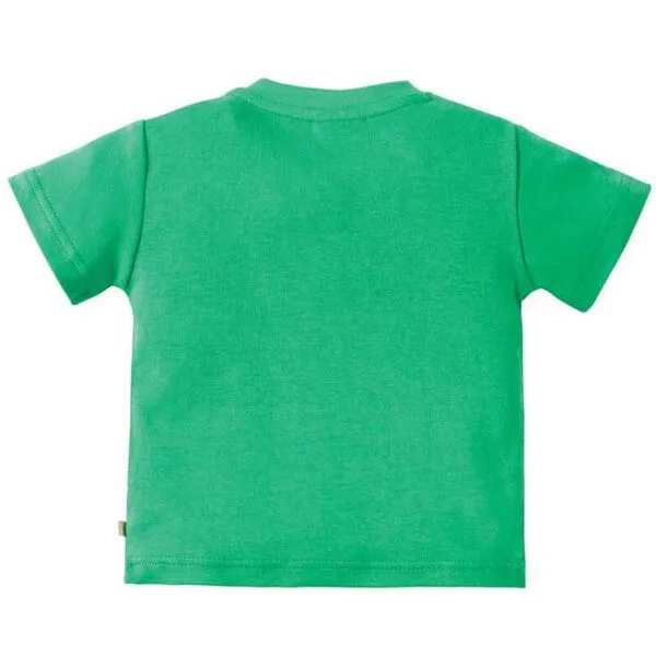 Frugi Frugi T-Shirt Kamel Jungel grün – Produktbild 3 von 3