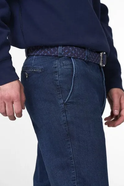 Meyer MEYER Thermo Jeans, Blau (blue stone), – Produktbild 4 von 4