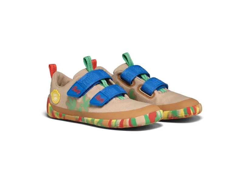 Affenzahn Affenzahn Halbschuh Barfußschuh Baumwolle Lucky Affenzahn 31, Braun, mehrfarbig, – Produktbild 2 von 2