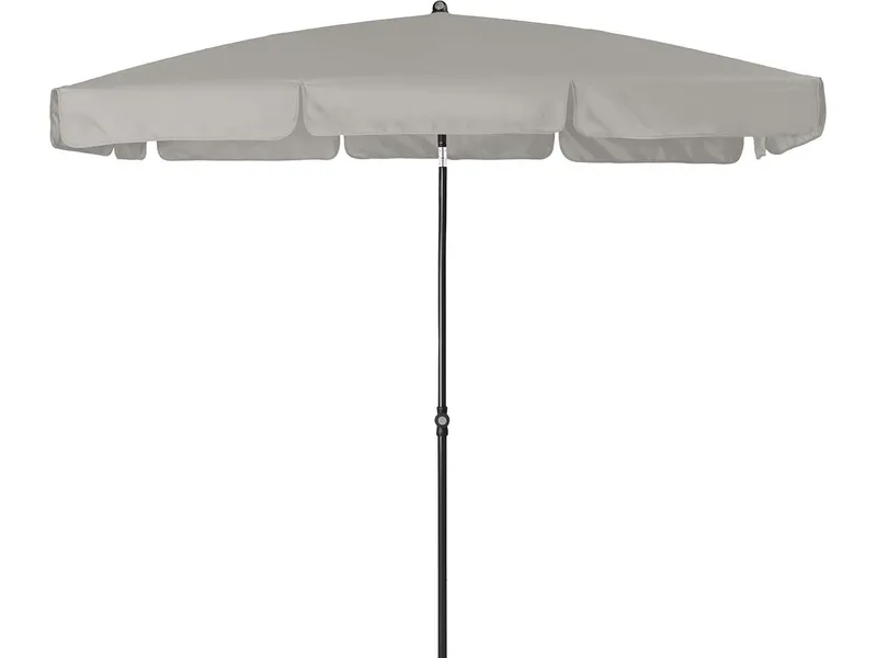Doppler doppler Sonnenschirm "SUNLINE NEO WATERPROOF" 225 x 120 cm, mit Tasche, hellgrau – Produktbild 1 von 1