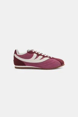 MoEa MoEa Herren vegan Sneaker Rise Bordeaux & Beige Mushroom – Produktbild 1 von 1